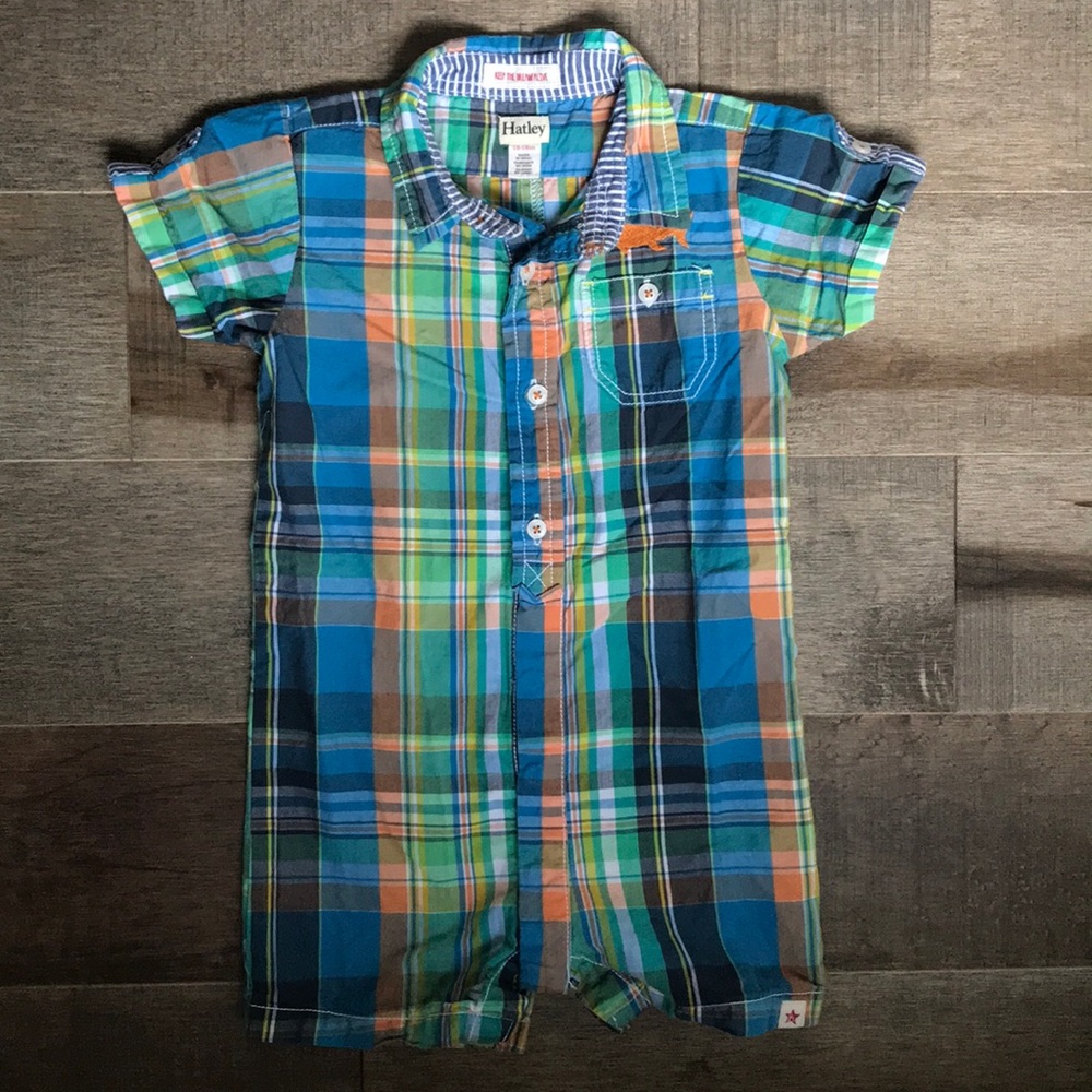 Hatley boys shorts romper, excellent condition